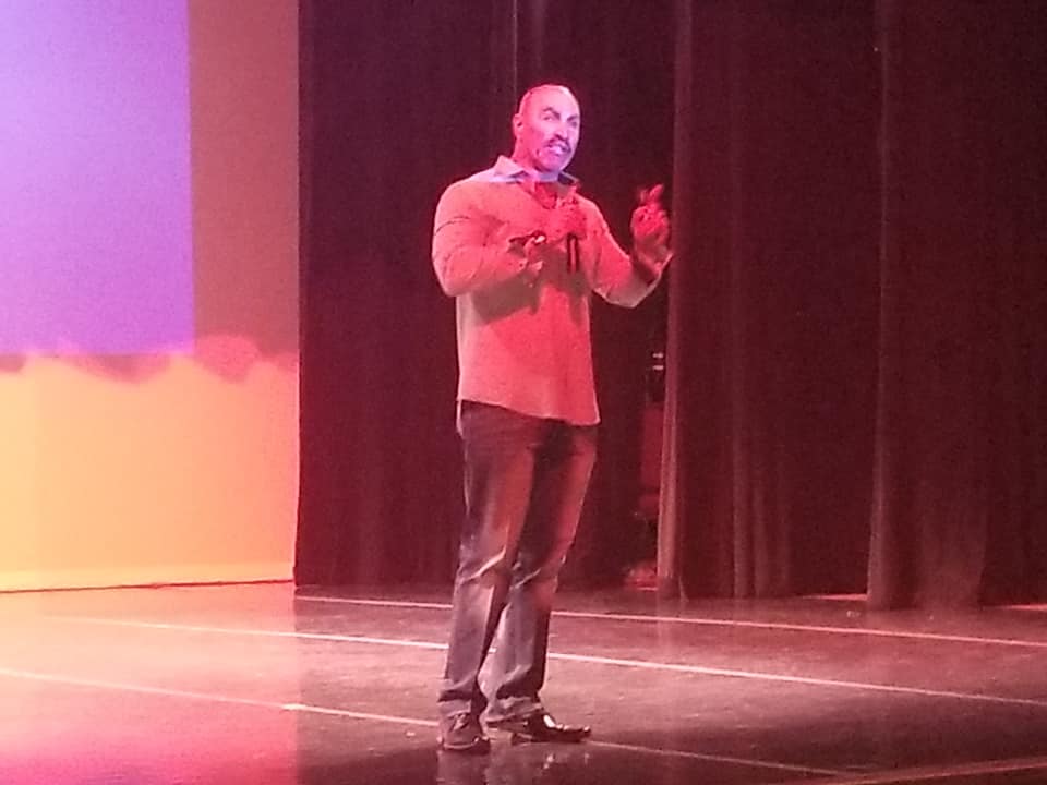 Steven Rozenberg speaking at the Propelio event in San Antonio TX 8-20-18