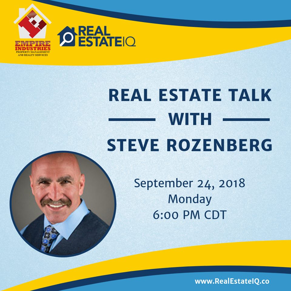 Real EState Talk with Steve Rozenberg