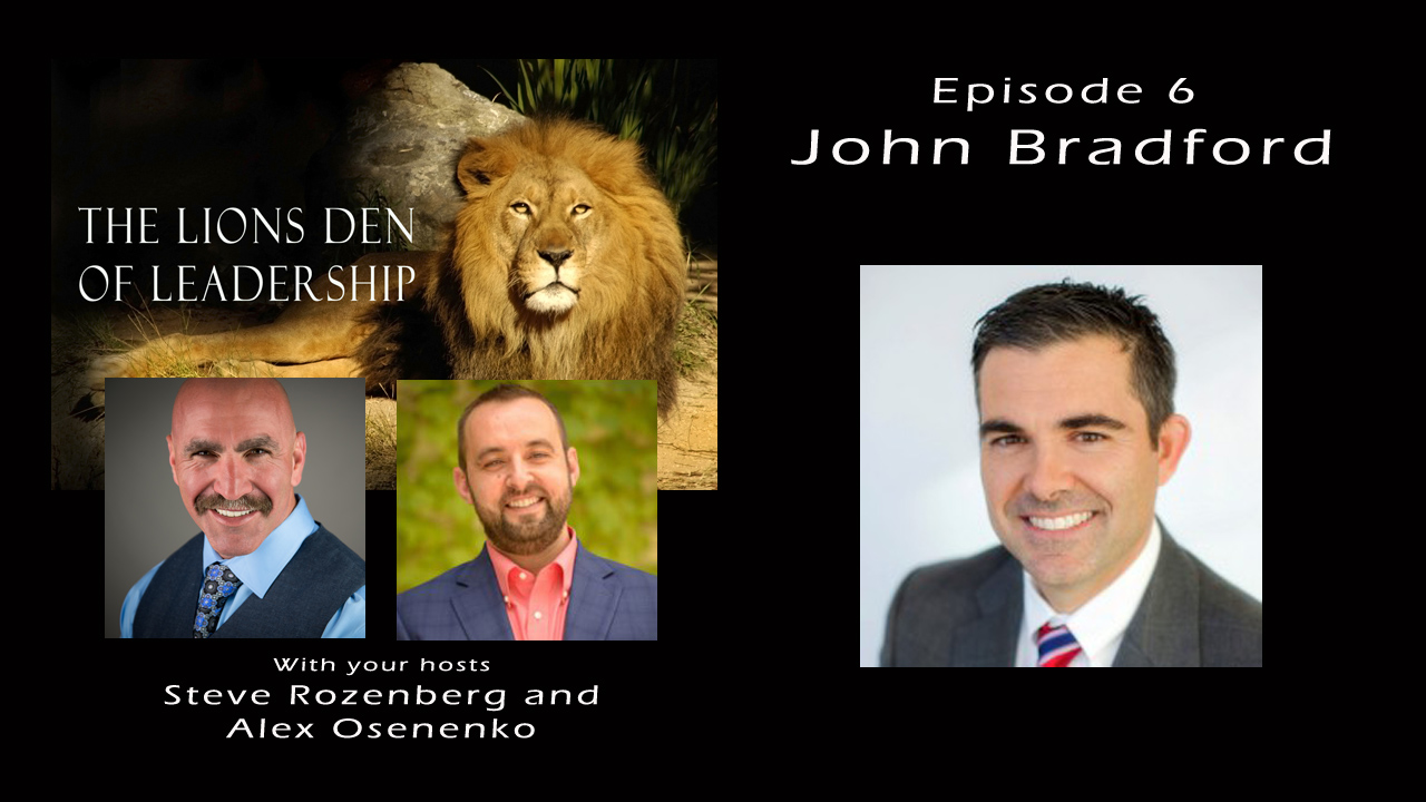 Lion’s Leadership Den EP 6 – John Bradford of Petscreening
