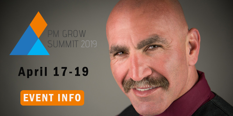 Steve Rozenberg speaking at PM Grow 2019