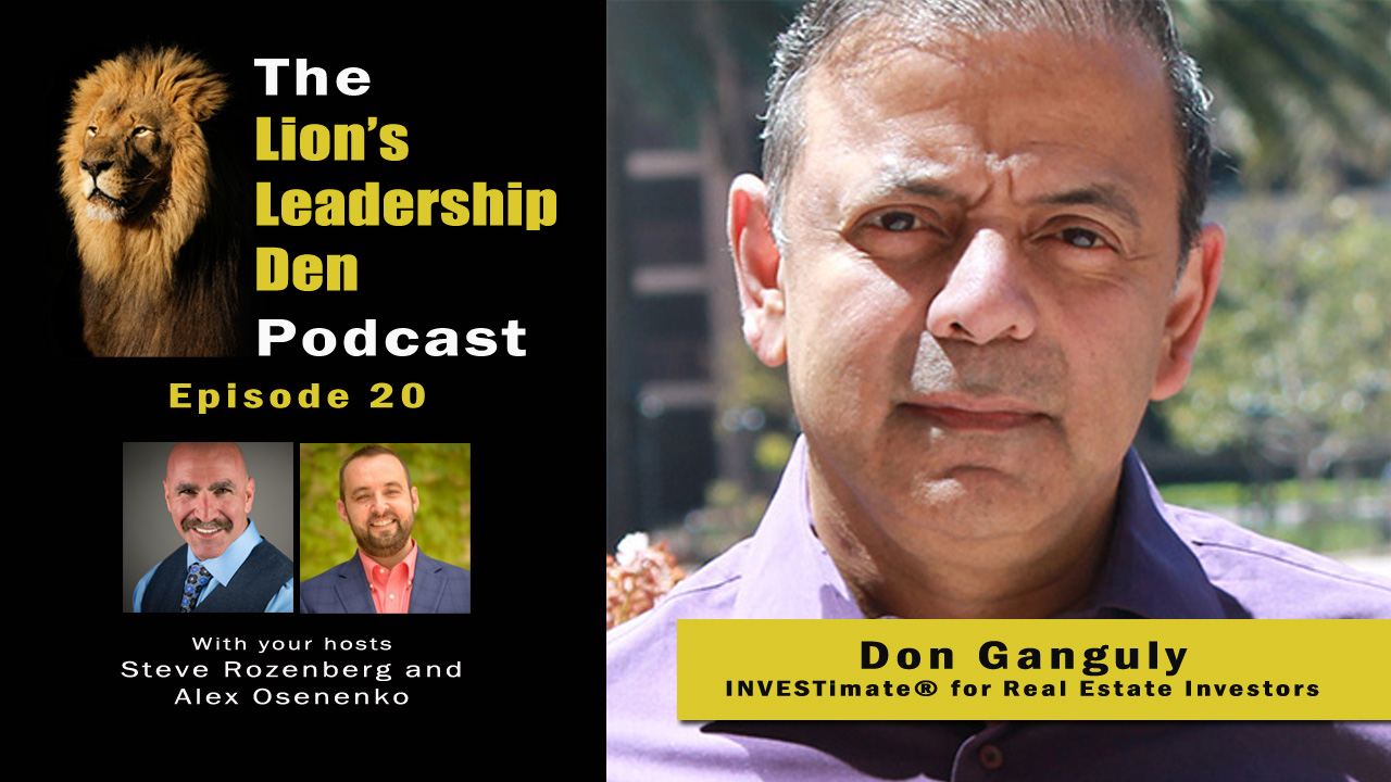 Lion's Leadership Den Podcast Episode 20 - Don Ganguly from Investimate