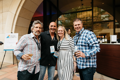 steve-pm-grow-3 Steve with friends at PM Grow Summit 2019